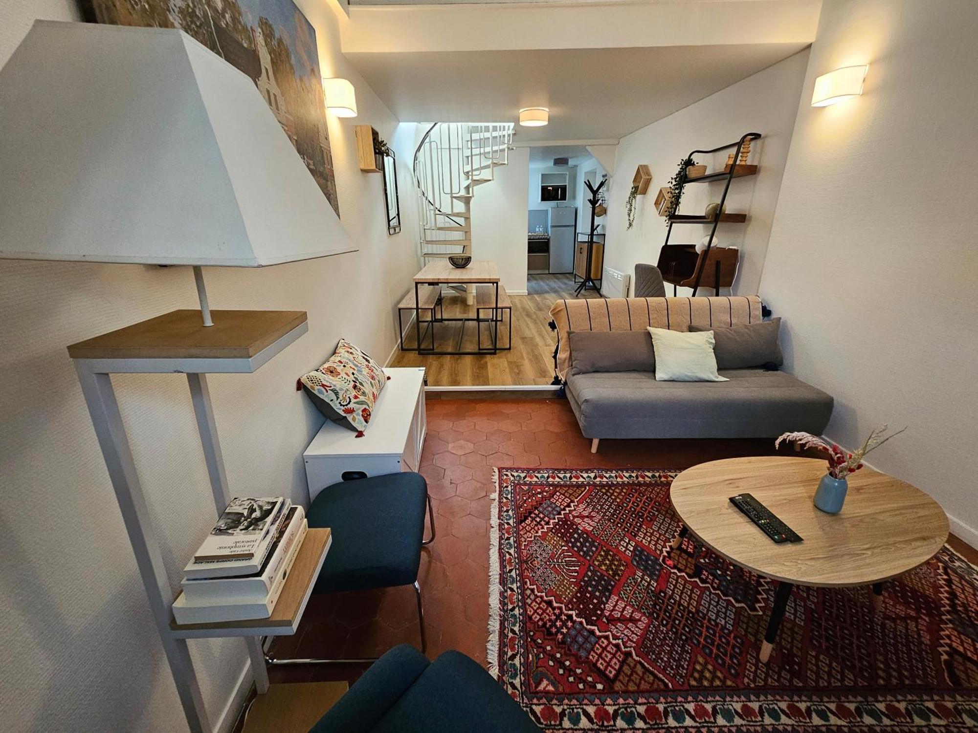 Charmant Duplex Au Coeur De Vernon Proche Gare Et Giverny ภายนอก รูปภาพ